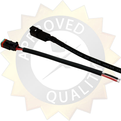 DT – Hane kontakt med 2.0mm² kabel – produktbild framifrån | Carlevel