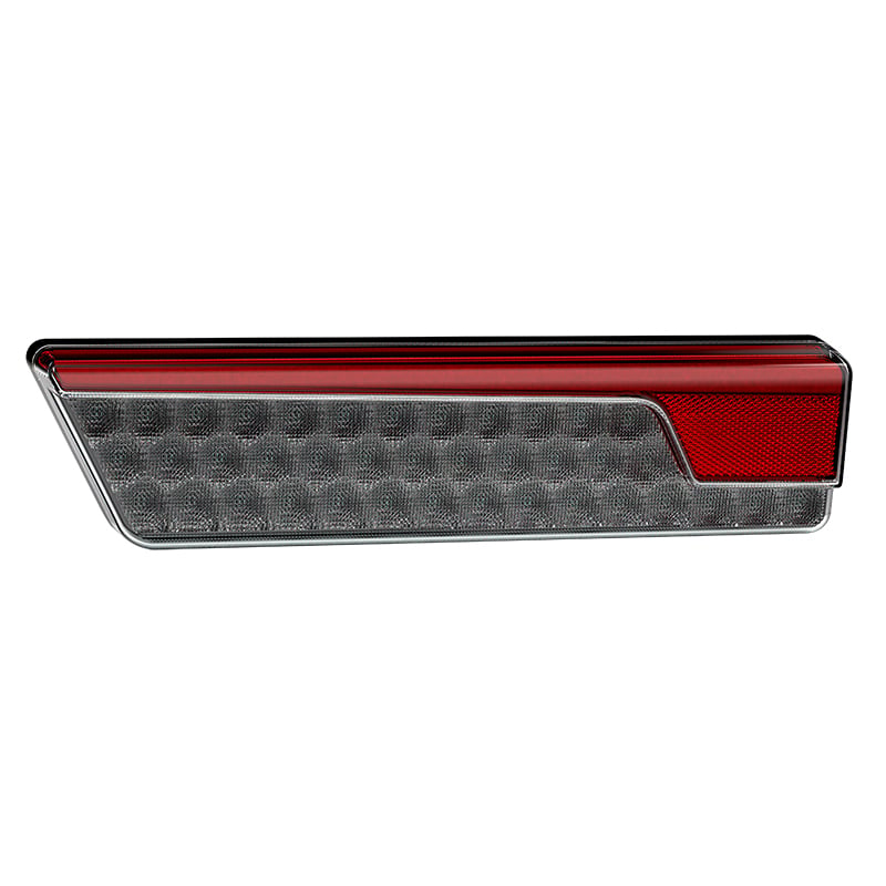 Kombinationslampa 355BARWML Black – Left – produktvy från sidan | LEA