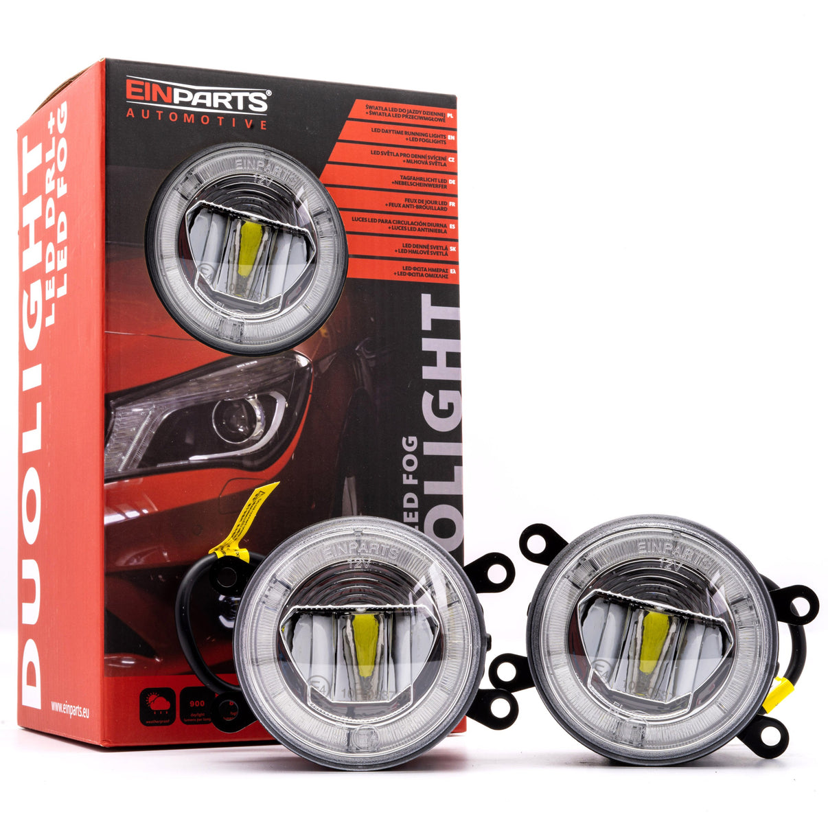 DRL- och dimljus – 6000K – 10 W – 9V - 32V