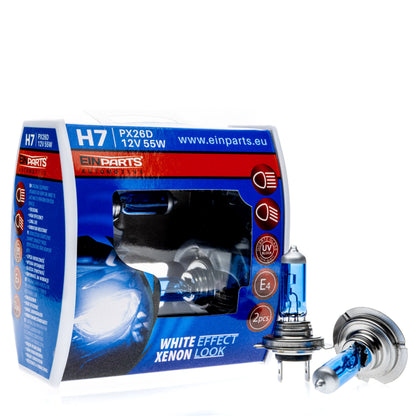 Halogenlampsats – H7 – 6000K – 9V - 16V – 2-pack