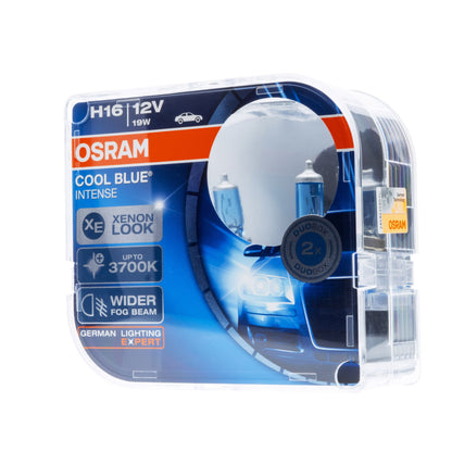 Halogenlampa – OSRAM – H16 – 4200K – 9V - 16V – 2-pack