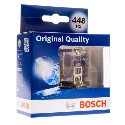 Halogenlampa – BOSCH – H1 – 3000K – 9V - 16V – 2-pack
