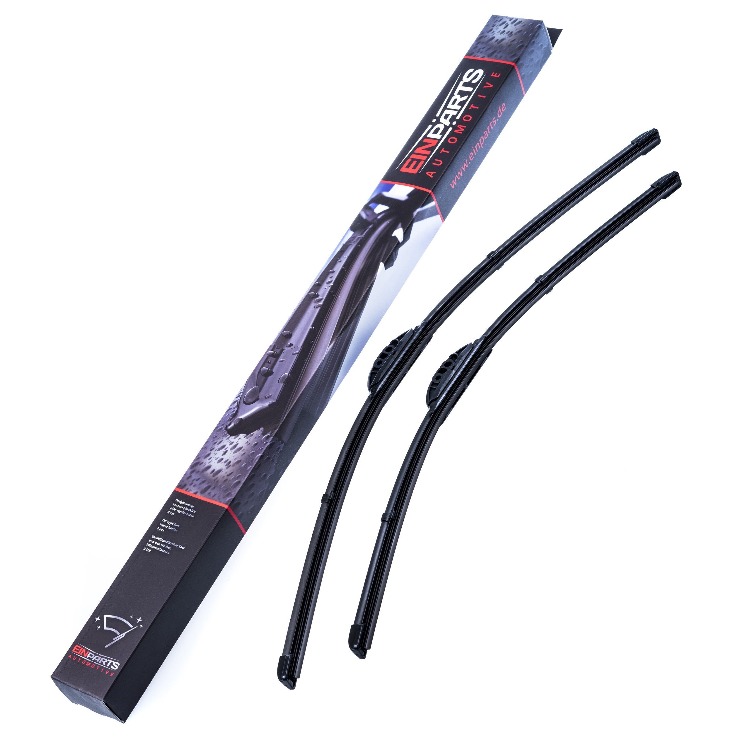 Torkarblad fram BMW 5/Renault Scenic II – 2-pack