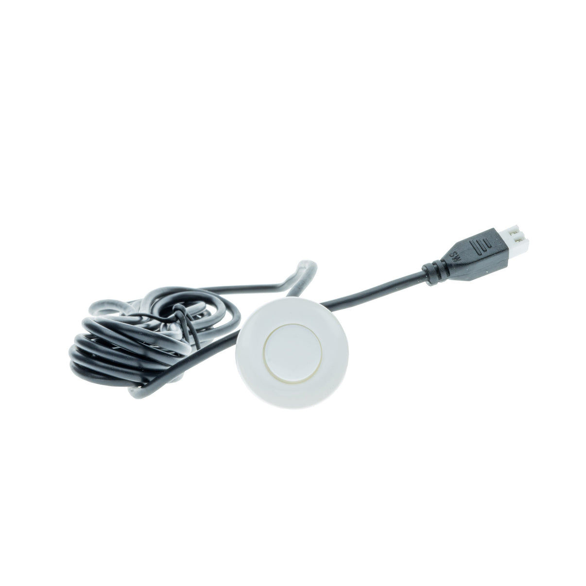 Parkeringssensor med summer – Vit – ultraljudssensor – 4x 2,5 m