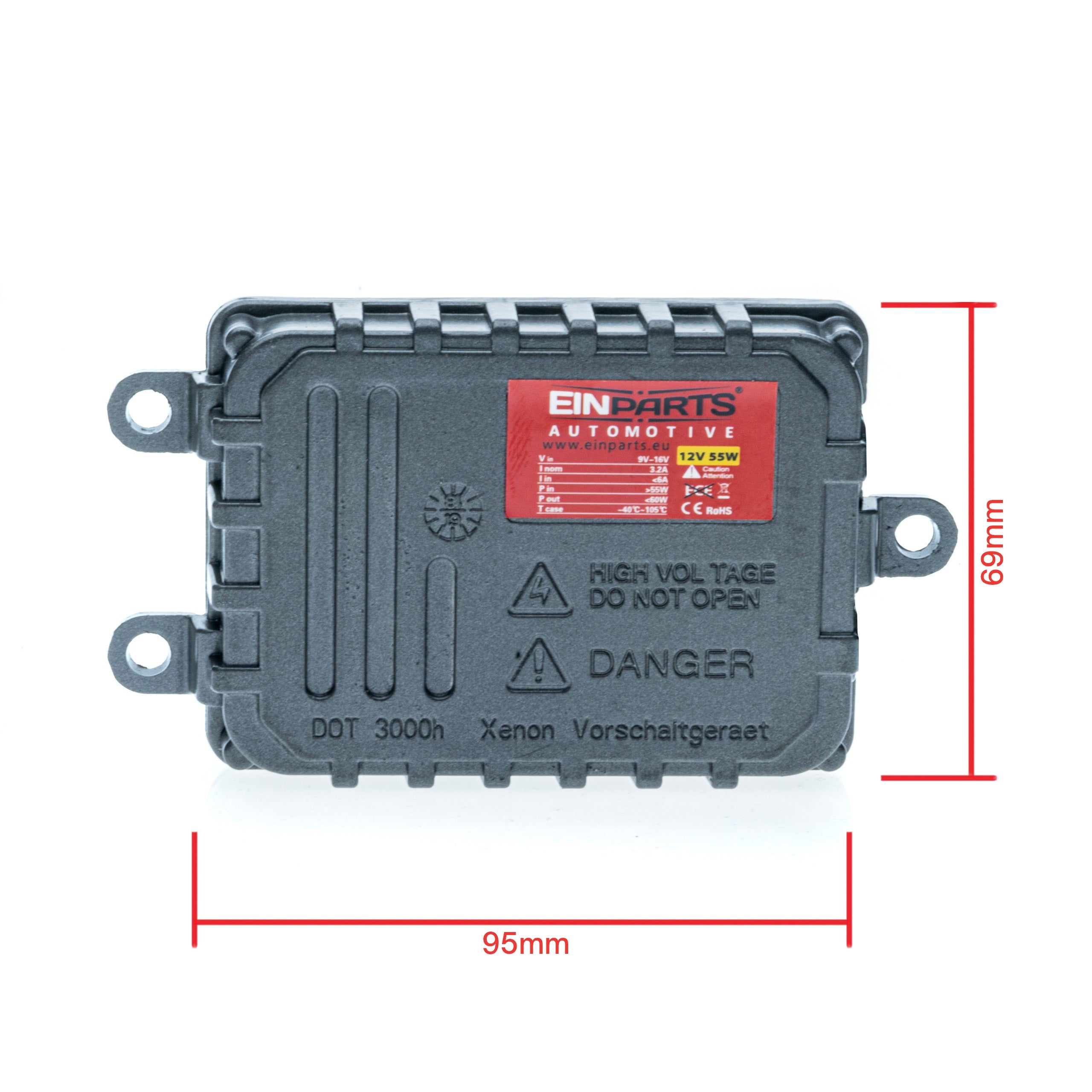 Xenonkit – H1 – P14,5S – 6000K – 35 W – 9V - 16V