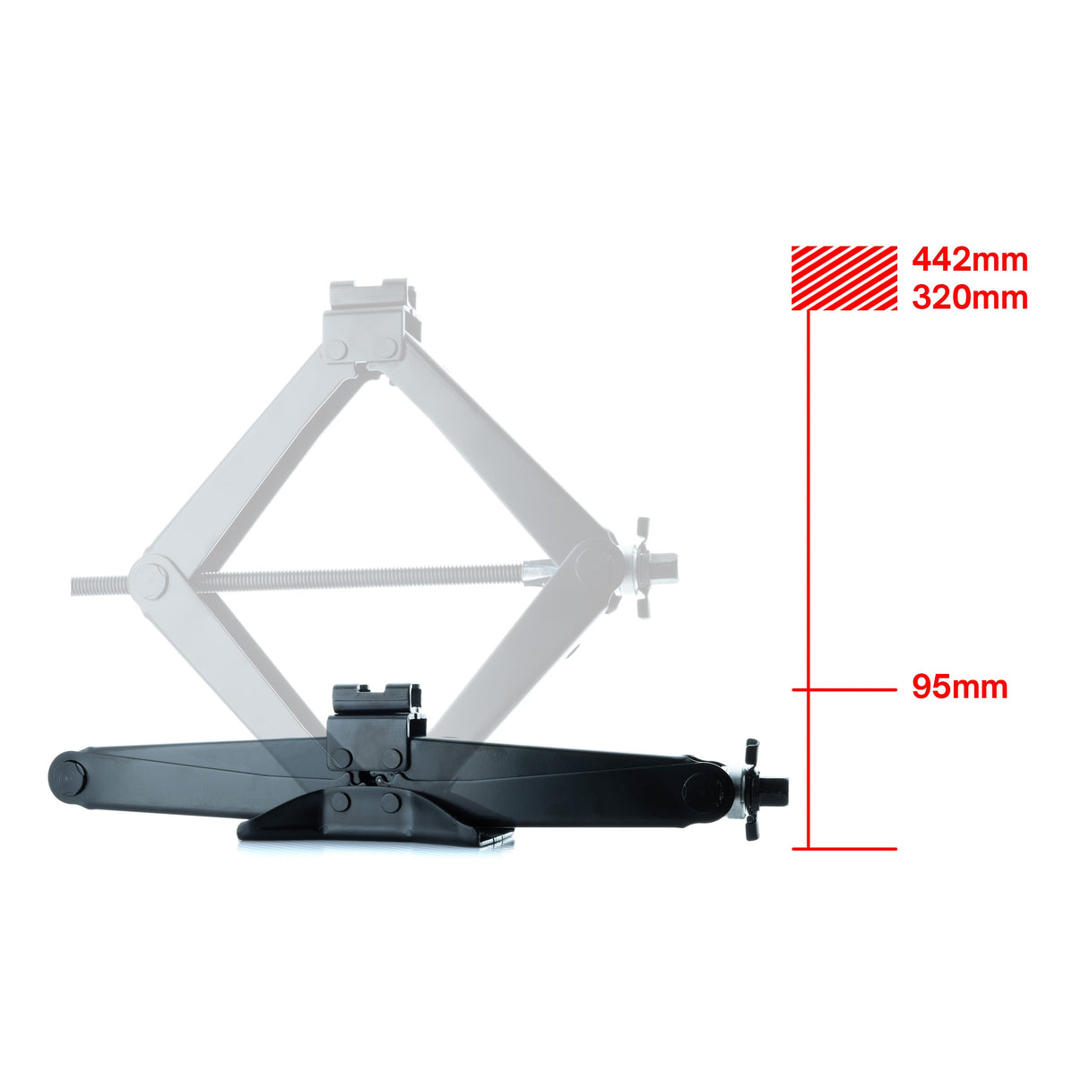 Domkraft – 48 mm