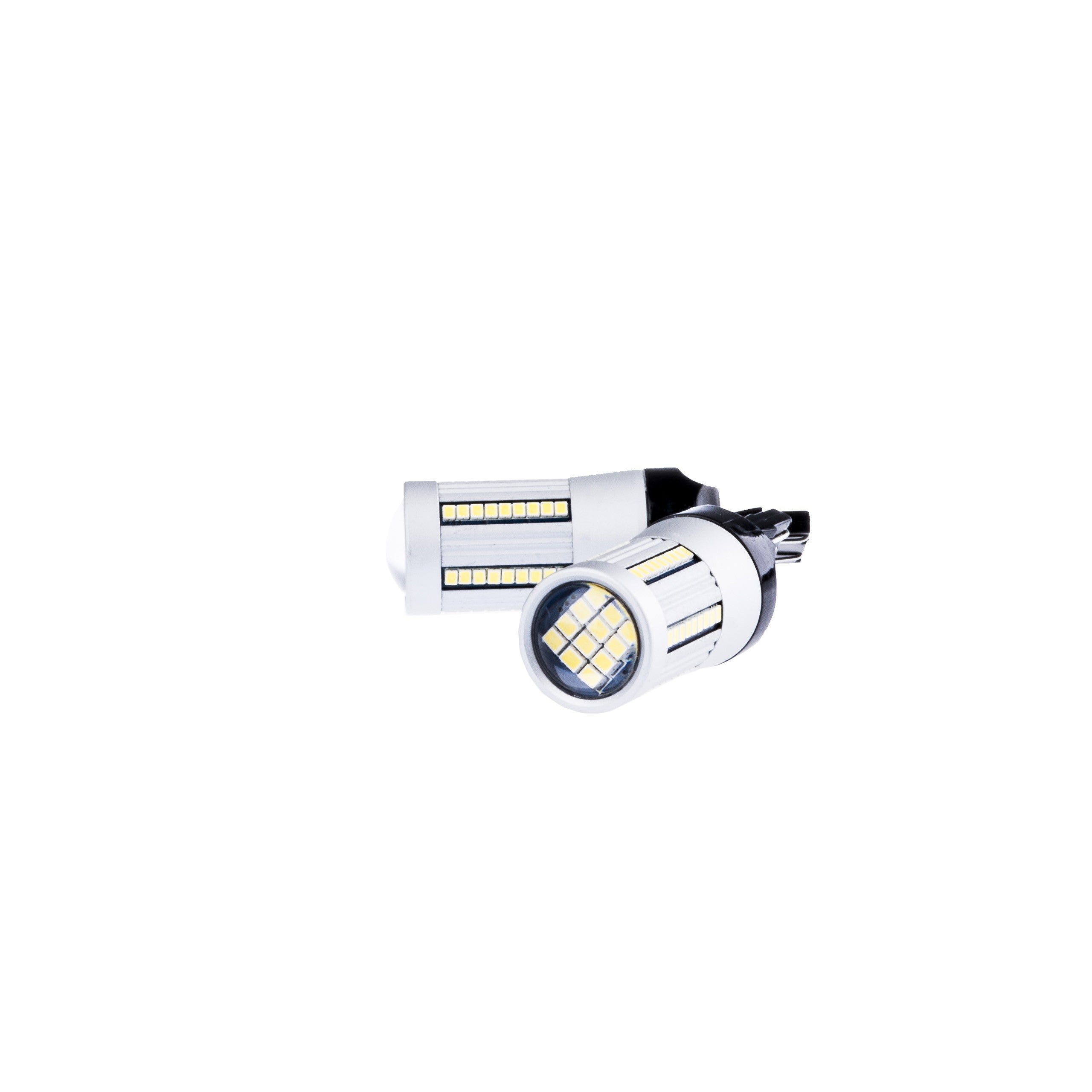 LED-lampa för bil – W2,1x9,5d1/5W – W3x16q – 6000K – 66 LED – SMD 2016 – 2-pack