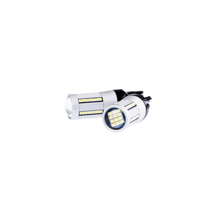 LED-lampa för bil – W2,1x9,5d1/5W – W3x16q – 6000K – 66 LED – SMD 2016 – 2-pack