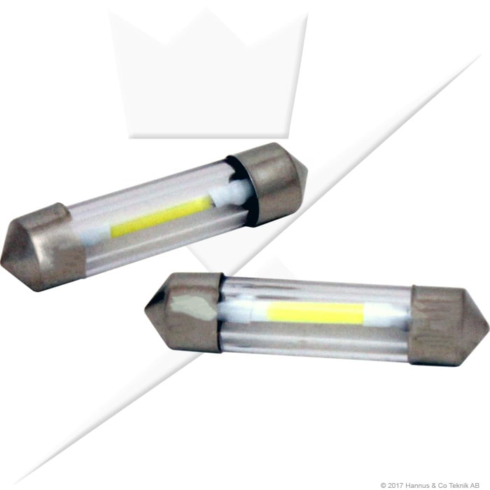 36mm – C5W LED Filament - Carlevel AB - Fordon och delar > Fordonsdelar > Belysning