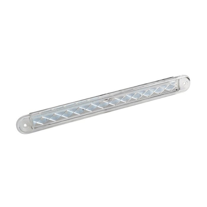 produktbild framifrån visande Bakmarkering 235mm – IP67 – Vit – LEA