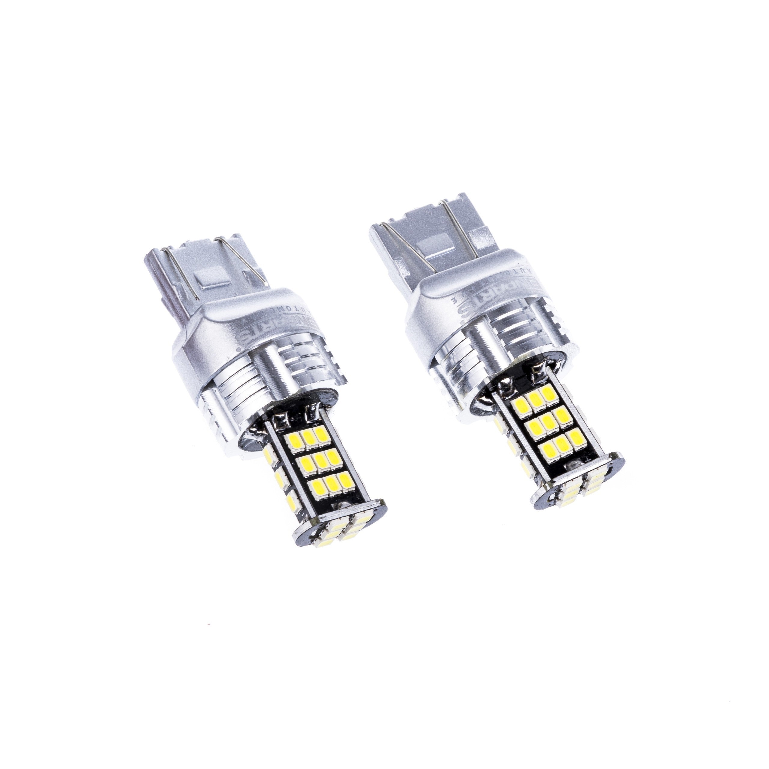 LED-lampa för bil – W2,1x9,5d1/5W – W3x16q – 6000K – 30 LED – SMD 3020 – 2-pack