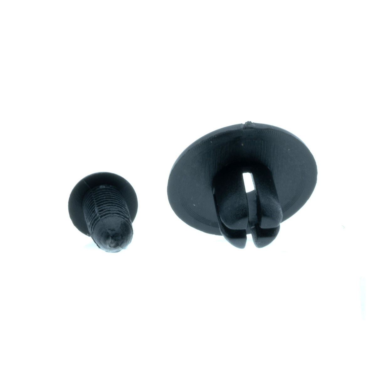 Fästclips Mazda 323/Xedos-6 m.fl. – A 20,2 B 8,2 C 9,7 d 2,6 H 9,7 hål ø 8
