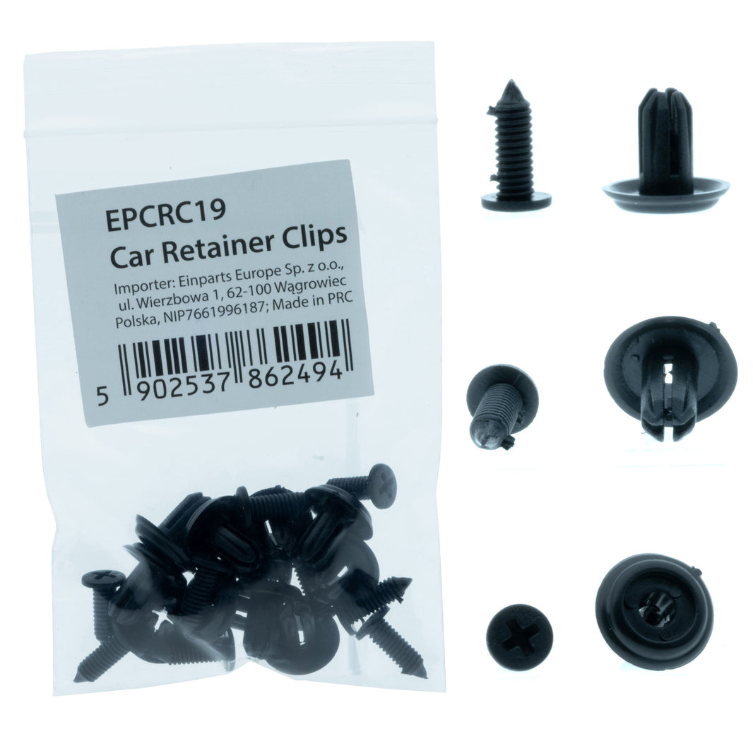 Fästclips Honda CIVIC/Legend m.fl. – hole ø 6 mm – 10-pack