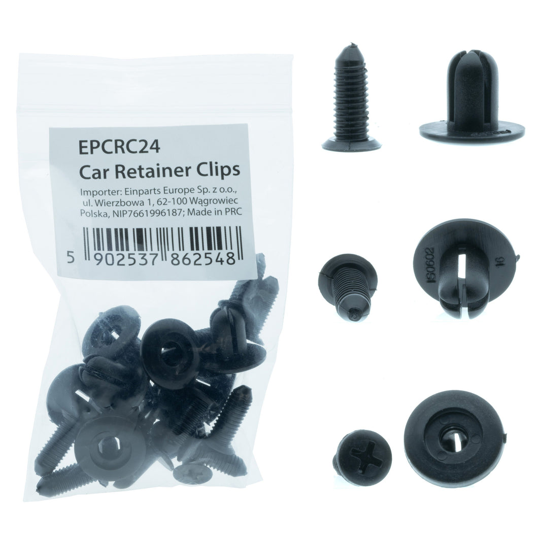 Fästclips Hyundai Accent/Accent -... m.fl. – ø 8 – 10-pack