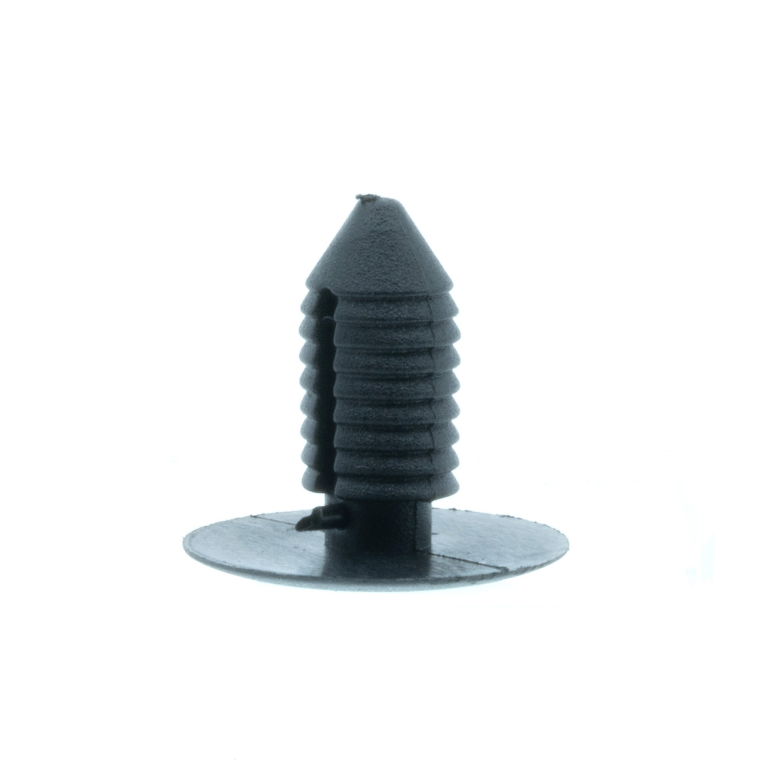 Fästclips – A 25,1 B 6,9 C 11 d 3,9 H 23,9 hål ø 11 – OE 1619321 – 10-pack