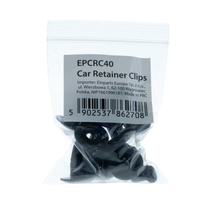 Fästclips Kia Carnival/Mazda 121 m.fl. – A 19,4 B 7,9 C 9,9 d 2,4 H 18,8 w hole