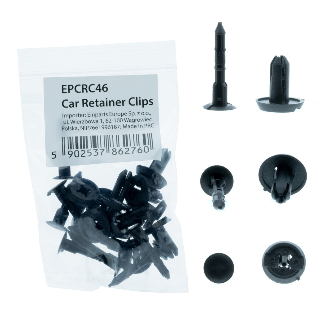 Fästclips Tesla Model S – 10-pack