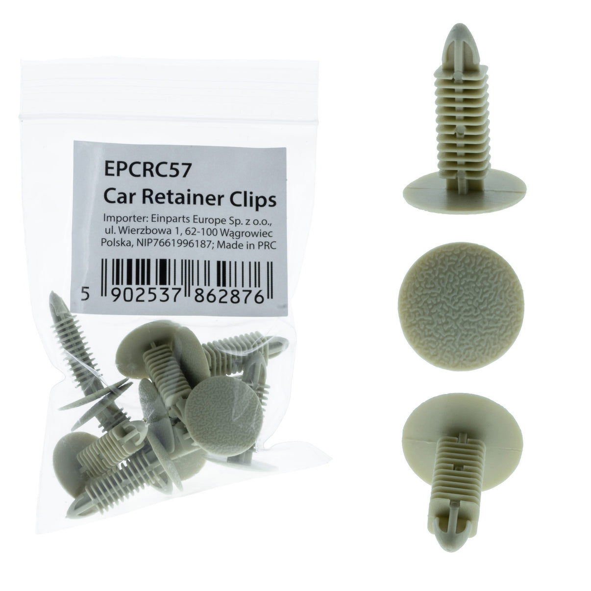 Fästclips Ford Expedition Spinka takbelysning XW7Z-6302354-AAB – 10-pack