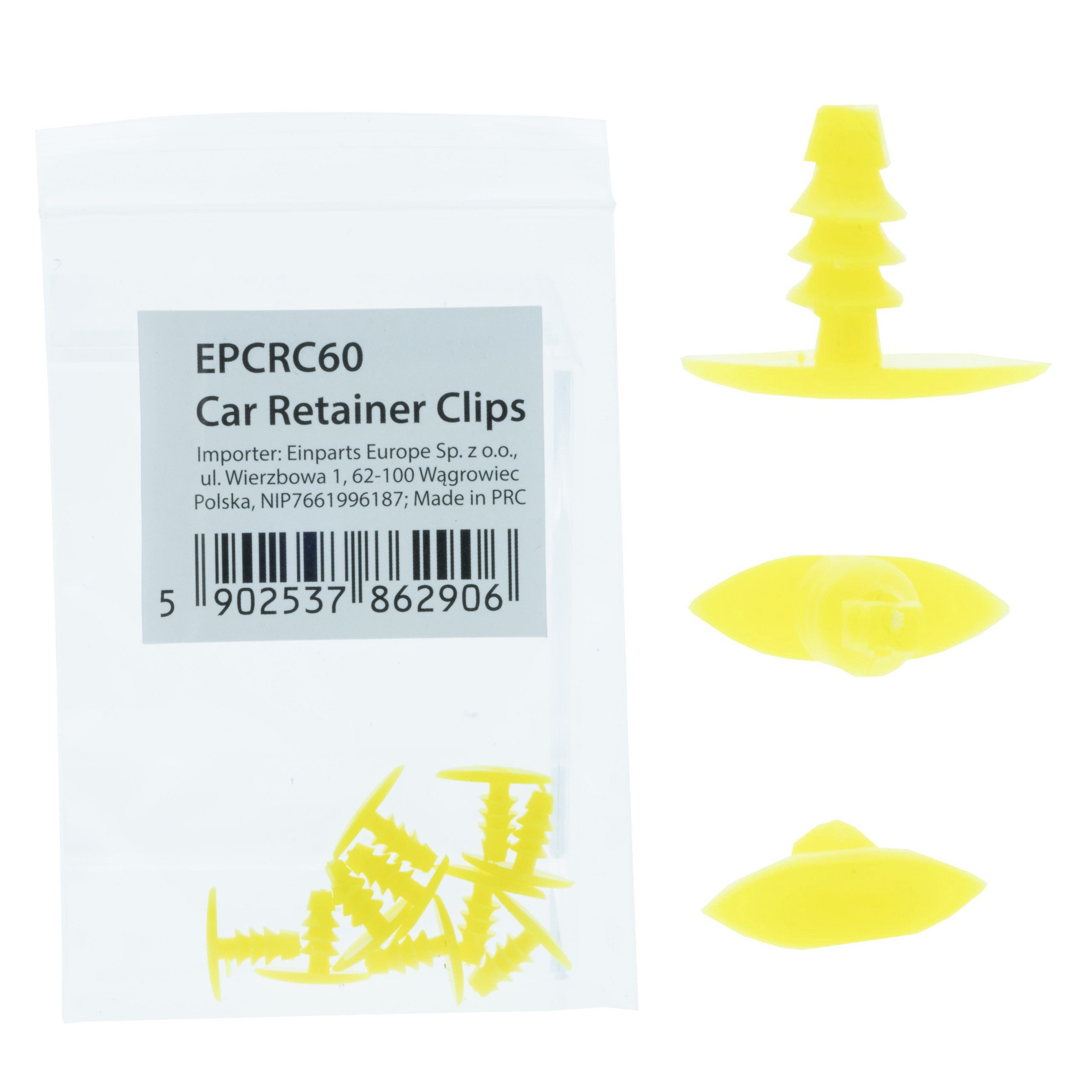Fästclips – 10-pack