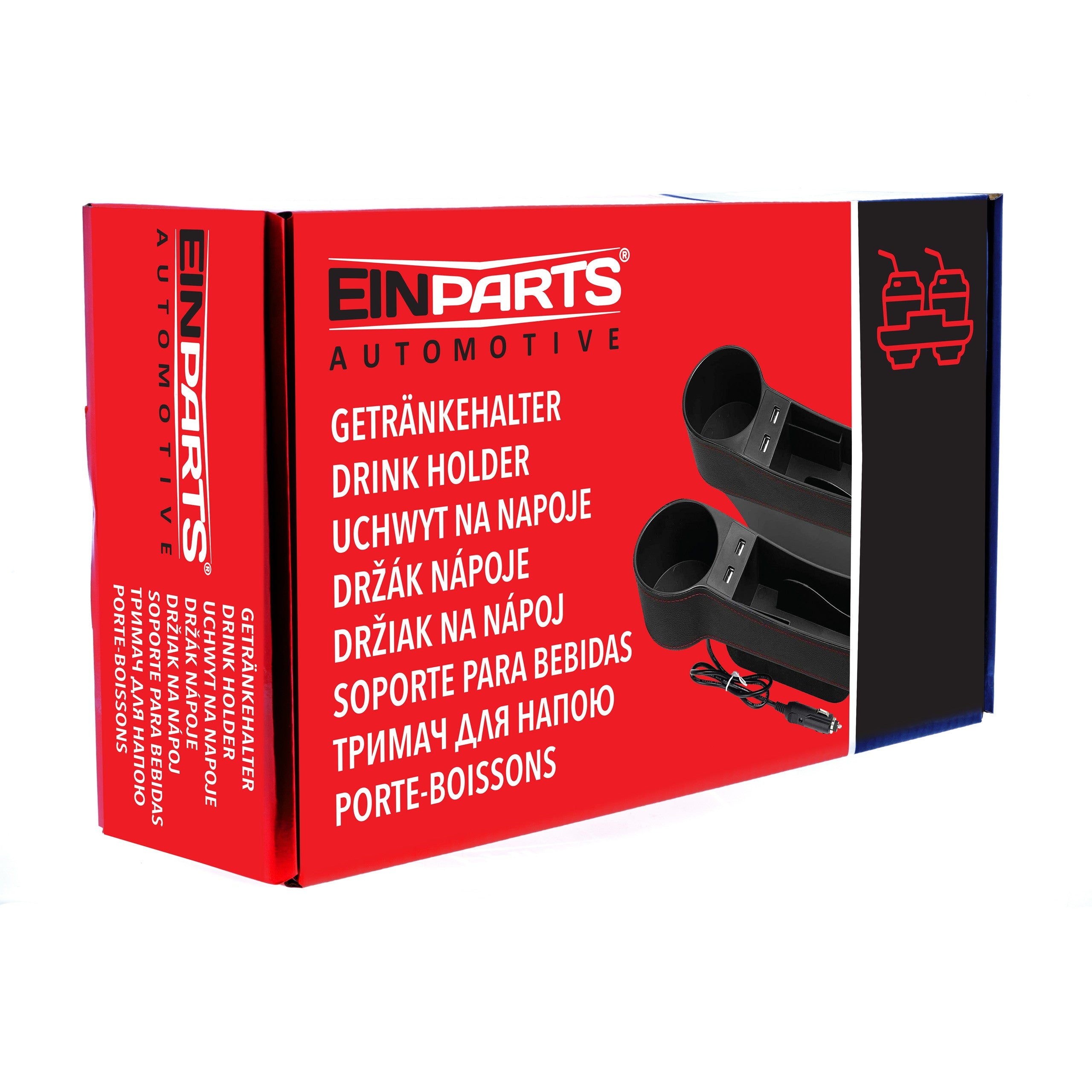 Barntillbehör för bil – 6 cm x 27 cm x 8,2 cm – Konstläder, ABS