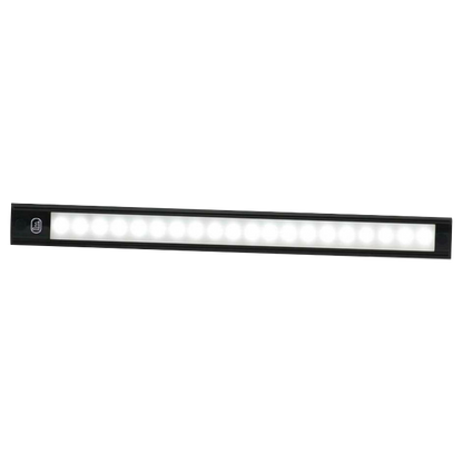 produktbild framifrån visande Interiör LED – List 260mm – ON/OFF – Svart – LEA