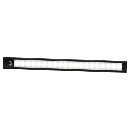 produktbild framifrån visande Interiör LED – List 260mm – ON/OFF – Svart – LEA