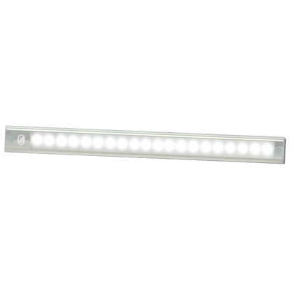 produktbild framifrån visande Interiör LED – List 260mm – ON/OFF – Silver – LEA