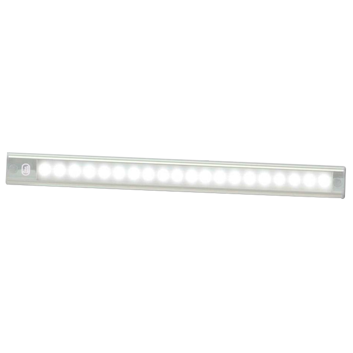 Interiör LED – list 770mm – ON/OFF – Silver – produktbild framifrån | LEA