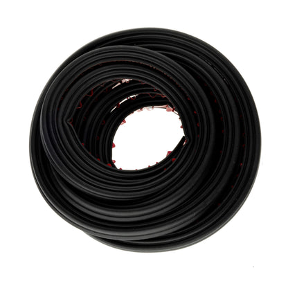 Gummilist för bil – Svart – 14 x 15 mm – 5 m – EPDM