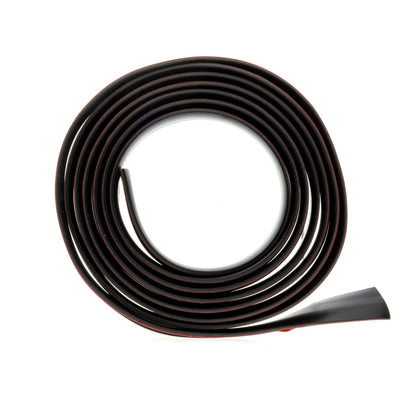 Gummilist för bil – Svart – 2 m – EPDM