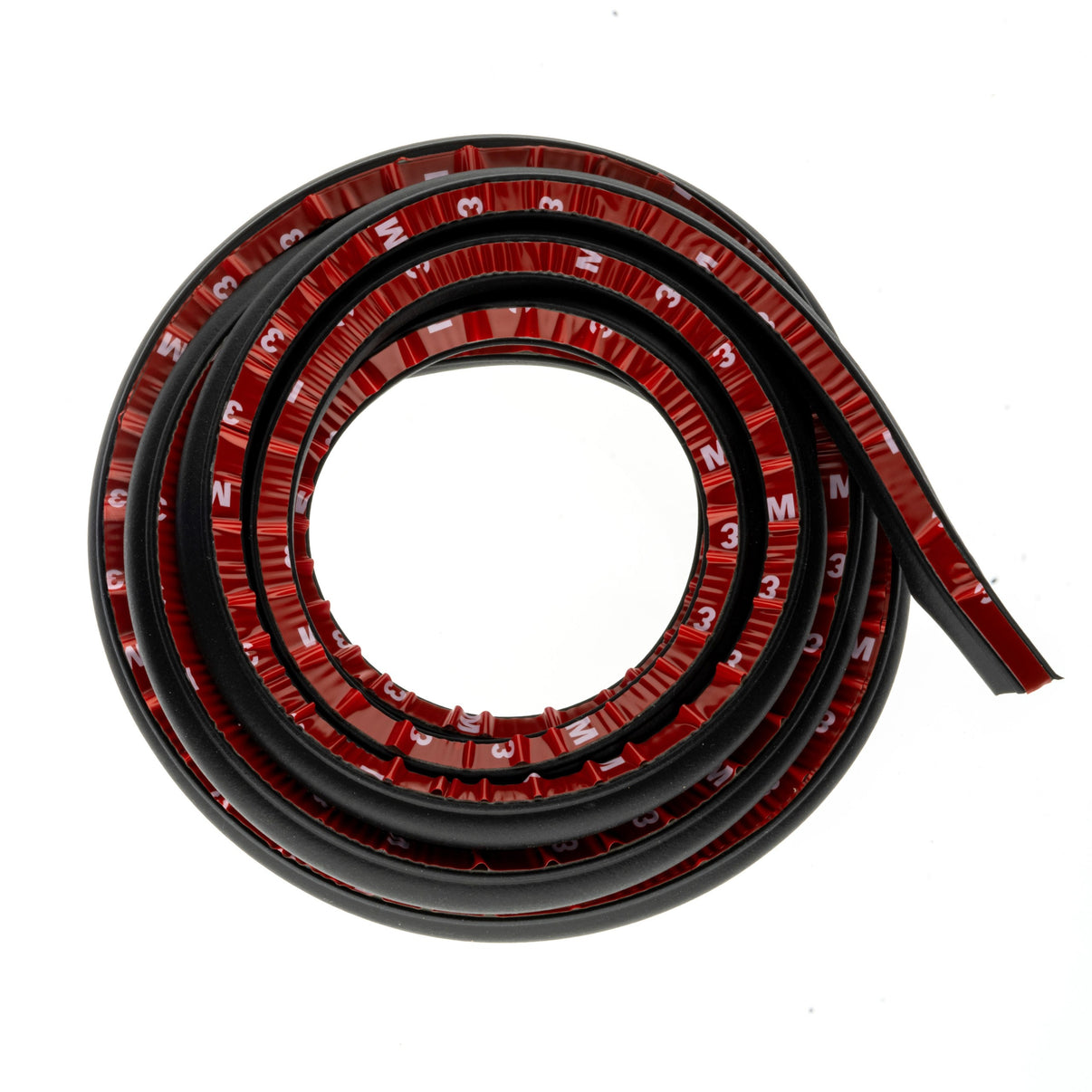 Gummilist för bil – Svart – 14 x 12 mm – 4 m – EPDM