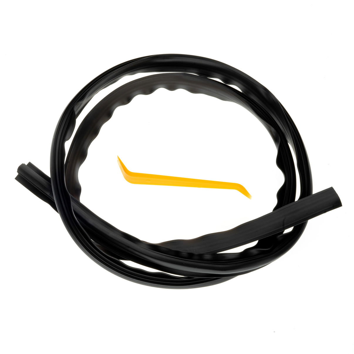 Gummilist för bil – Svart – 1.5 m – EPDM
