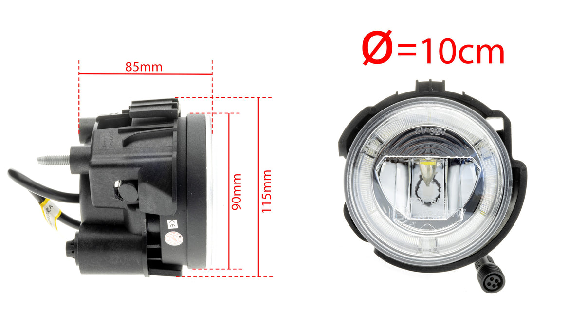 DRL- och dimljus Subaru Forester III/Impreza Wrx III