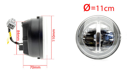 DRL- och dimljus – 6000K – 10 W – 9V - 16V