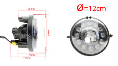 DRL- och dimljus MINI R55 Clubman