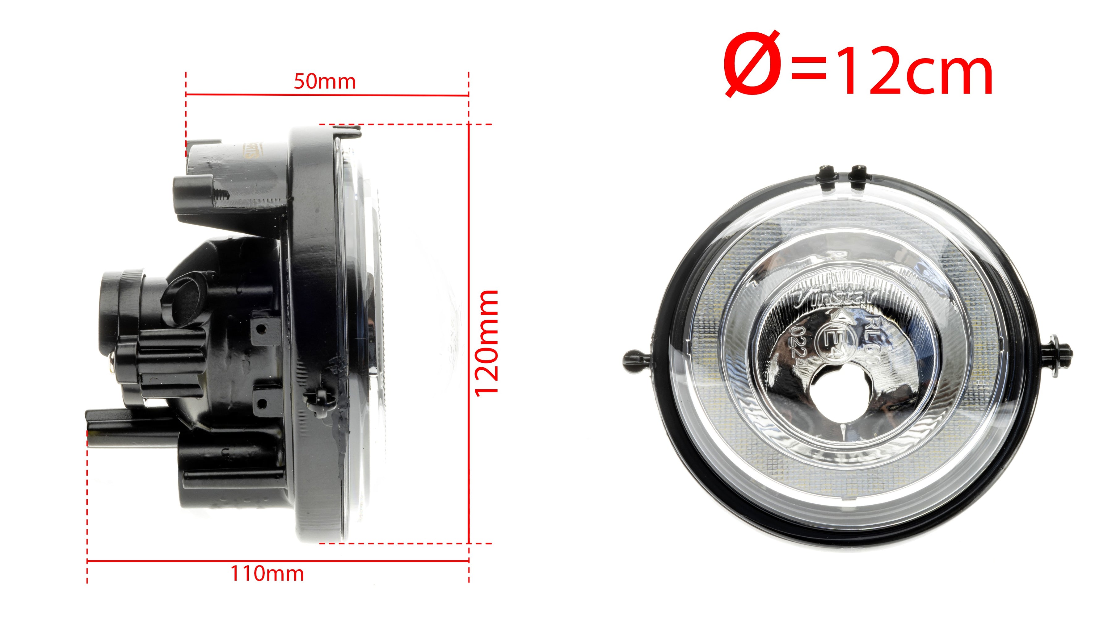 DRL- och dimljus MINI R55 Clubman