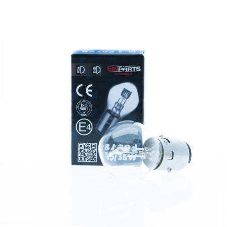Halogenlampa – BA20D – 3000K – 9V - 16V – 35 W