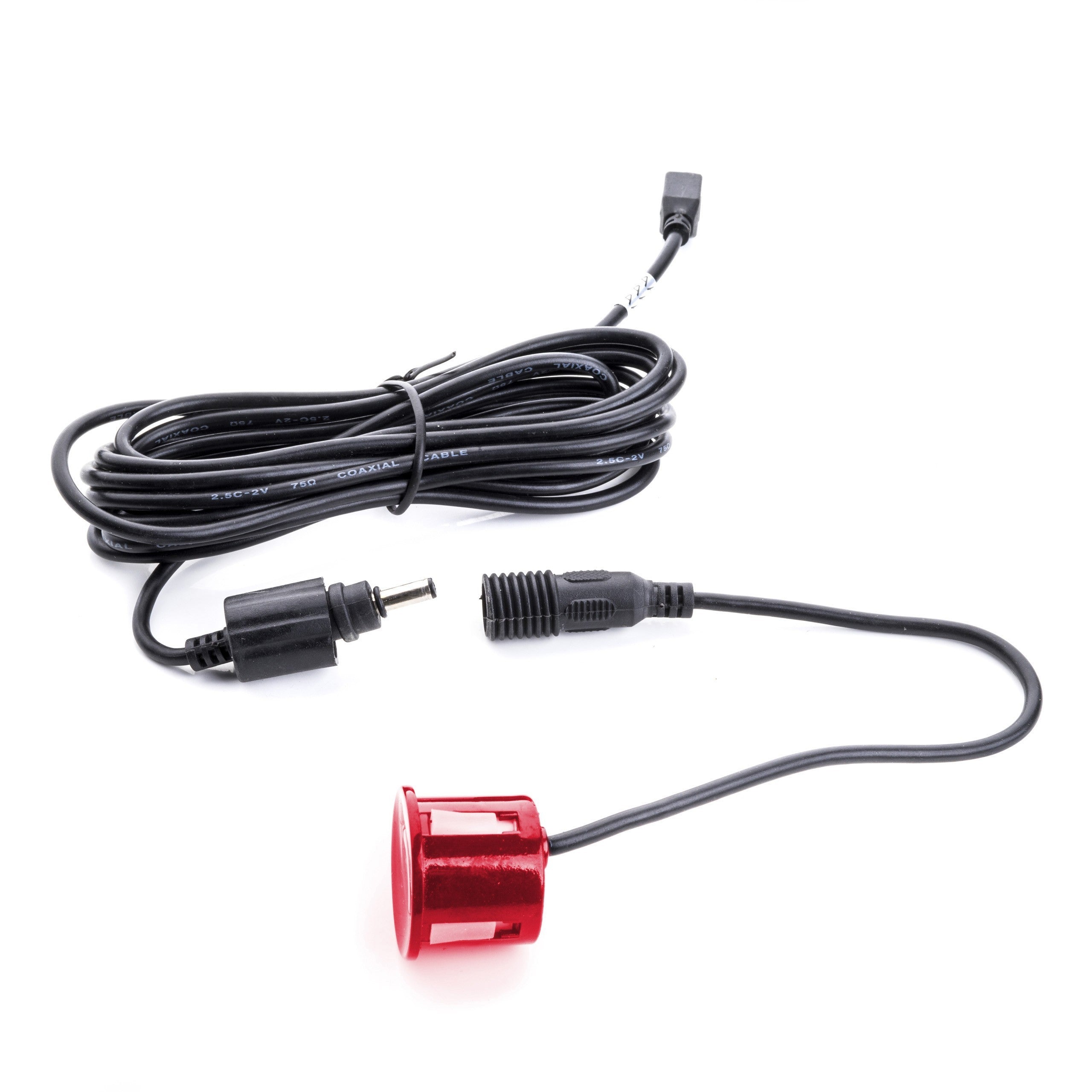 Parkeringssystem med kamera – Röd – 9V - 16V – ultraljudssensor