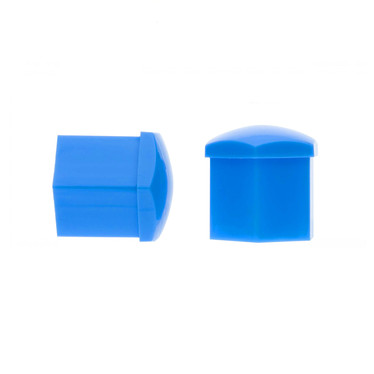 Hjulmutterskydd – Blå – Plast – 20-pack – 18 mm mm