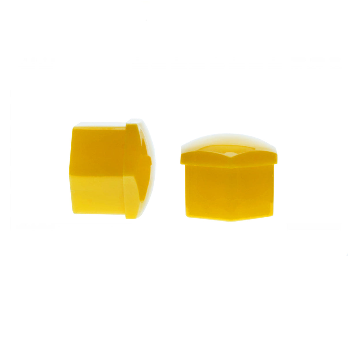 Hjulmutterskydd – Gul – Plast – 20-pack – 24 mm mm