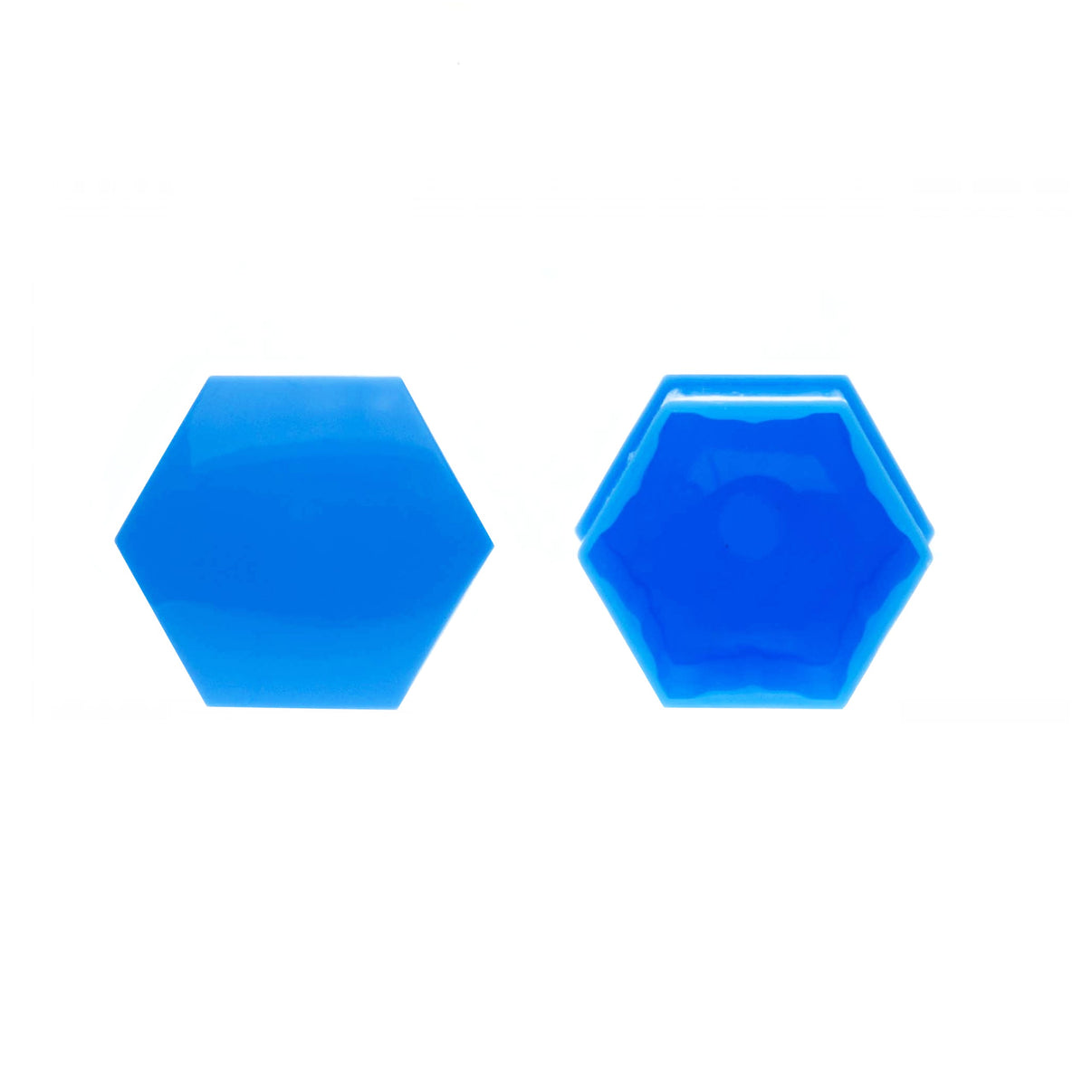Hjulmutterskydd – Blå – Plast – 20-pack – 24 mm mm