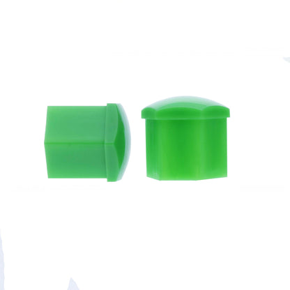 Hjulmutterskydd – Grön – Plast – 20-pack – 24 mm mm