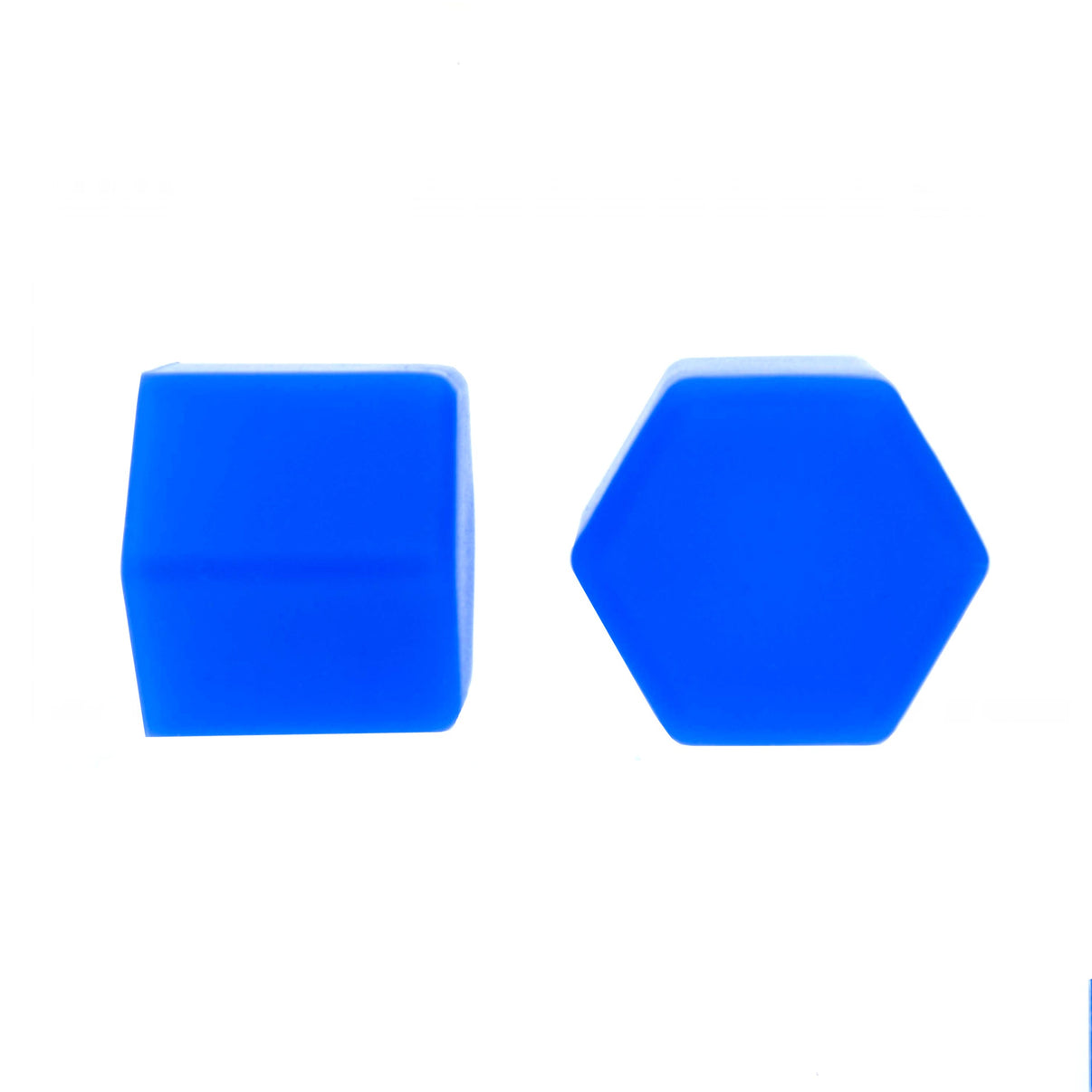 Hjulmutterskydd – Blå – Silikon – 20-pack – 20 mm mm