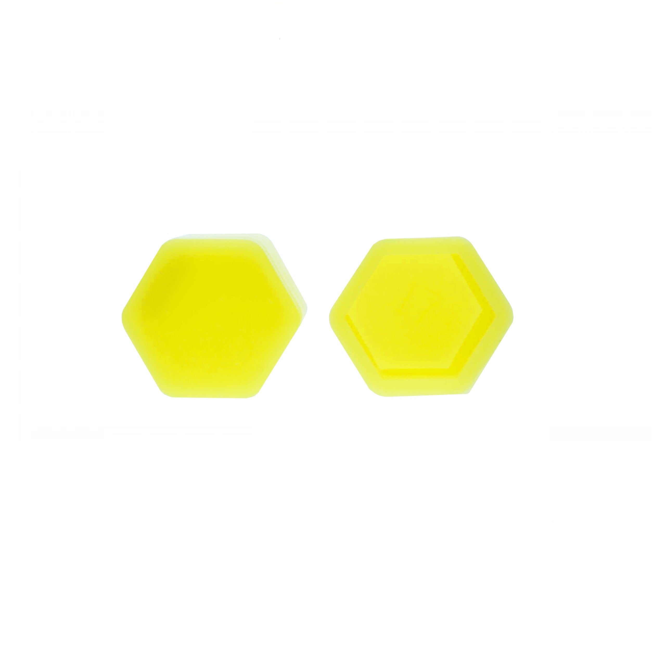 Hjulmutterskydd – Gul – Silikon – 20-pack – 19 mm