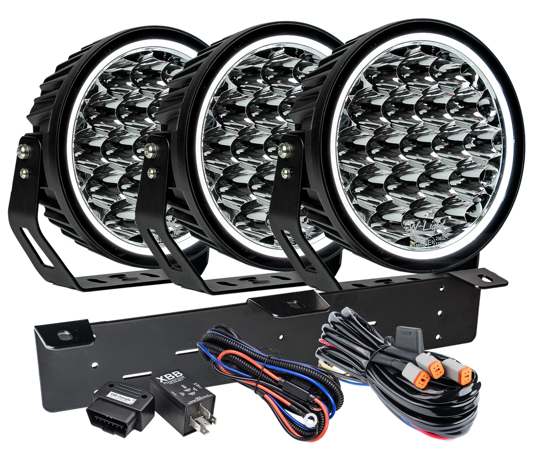 W – Light XTREME W9 RAD3 – produktbild framifrån | W-Light