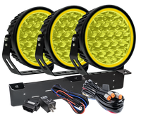 produktbild framifrån visande W – Light XTREME W9 RAD3 – Yellow – W-Light
