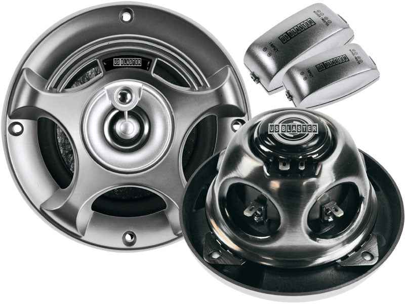 4" coaxialhögtalare 80W – Justerbar drift och hög ljudprestanda - Carlevel - Bilhögtalare