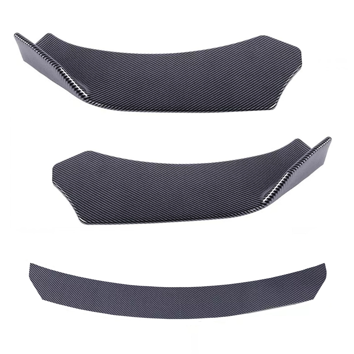 Frontsplitter – Svart – ABS