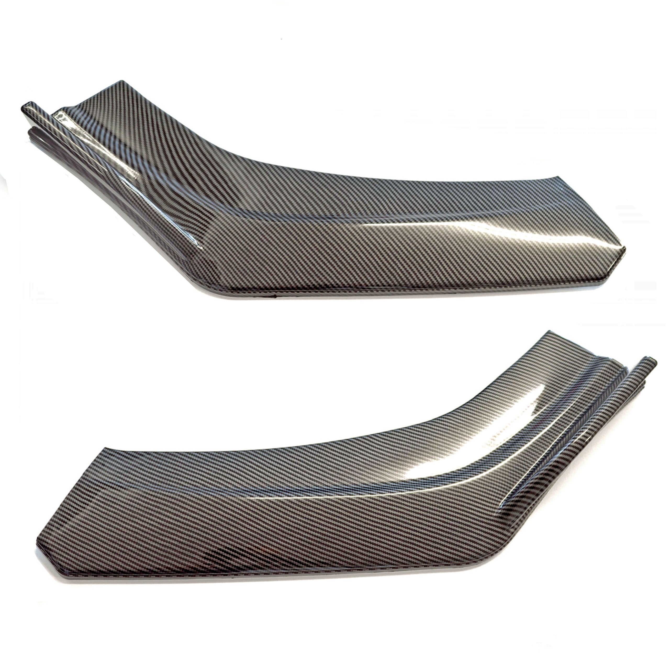 Frontsplitter – Röd inserts – ABS
