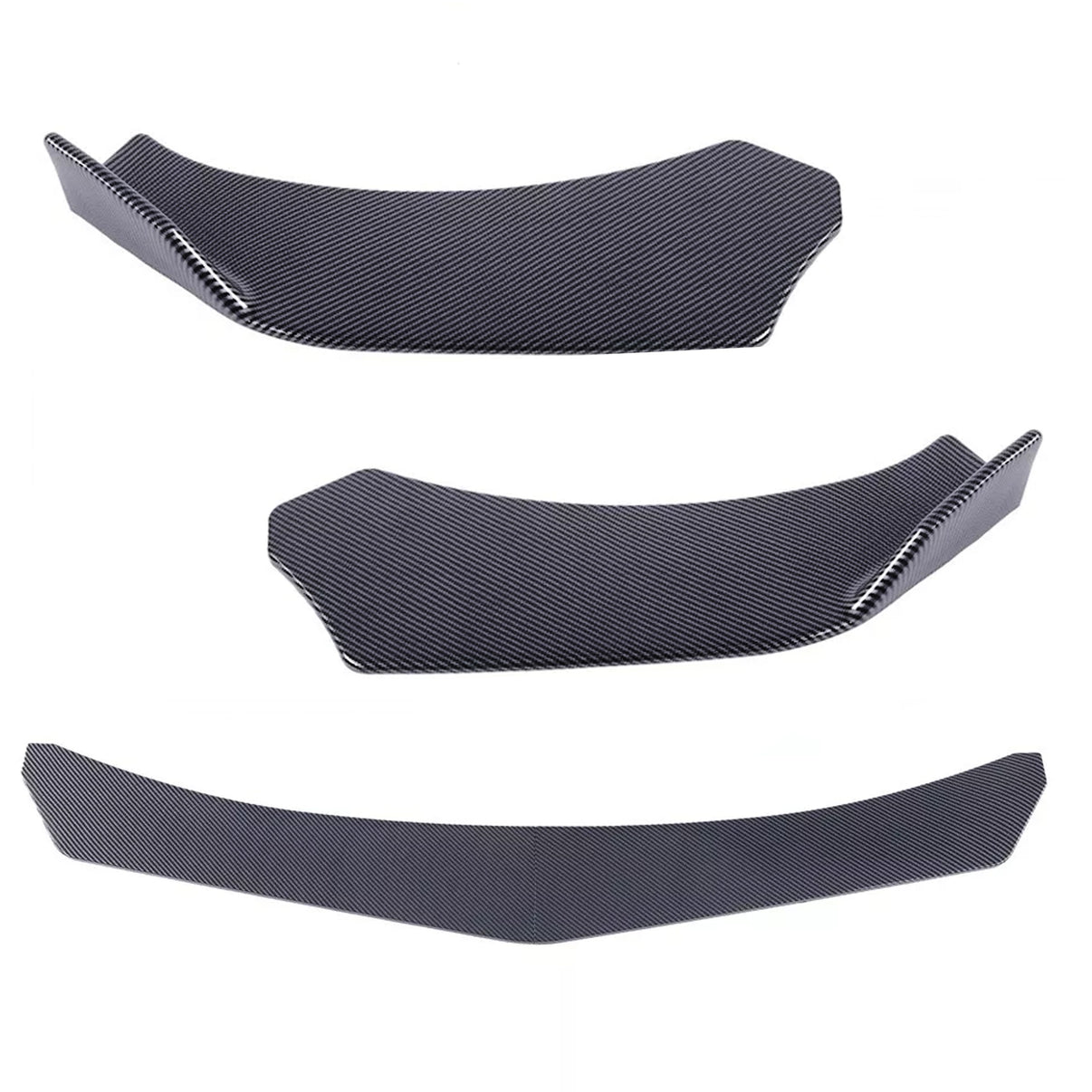 Frontsplitter – Svart – ABS
